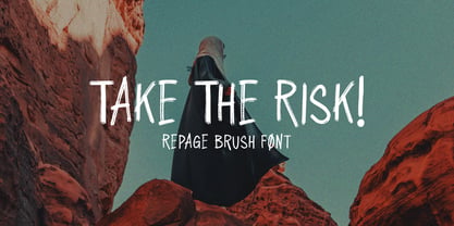 Moveric Brush Font Poster 4