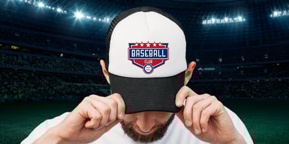 Super Baseball Font Poster 7