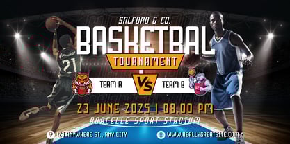 Super Baseball Font Poster 4