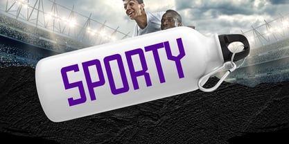 Super Baseball Font Poster 2