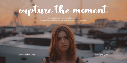 FA Handvara Font Poster 5