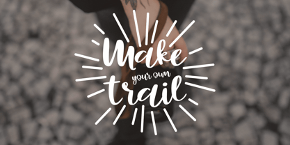 FA Handvara Font Poster 3