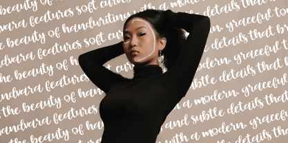 FA Handvara Font Poster 6