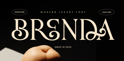 Brenda SS Font Poster 1