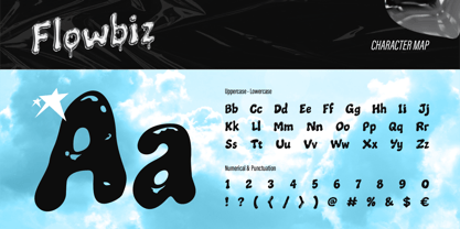 Flowbiz Regular Font Poster 2