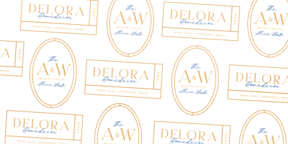 Sophia Hopkins Font Poster 7