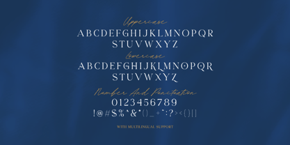 Sophia Hopkins Font Poster 10