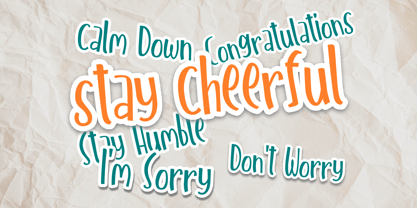 Makids Font Poster 2