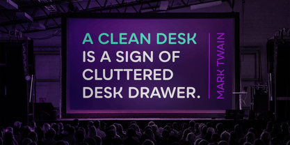 Qualion Round Font Poster 6