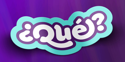 Qualion Round Font Poster 2