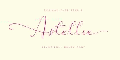 Astellie Font Poster 1