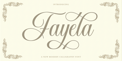 Fayela Font Poster 1