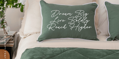 Silent Orchid Font Poster 5