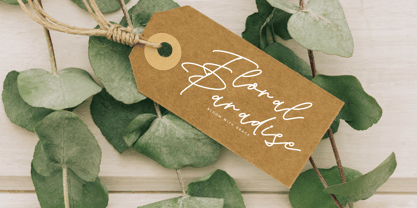 Silent Orchid Font Poster 11