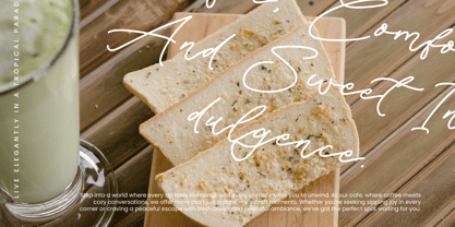 Silent Orchid Font Poster 8