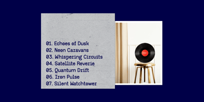 Neue Leights Font Poster 5