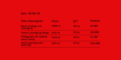 Neue Leights Font Poster 3