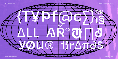 UT Goinera Font Poster 14