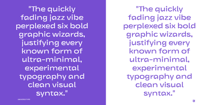 UT Goinera Font Poster 9