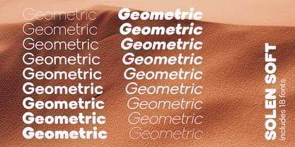 Solen Soft Font Poster 3
