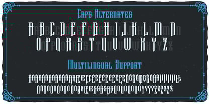 Stainless Steel Font Poster 5