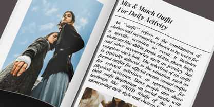 Crown Clusion Serif Font Poster 11