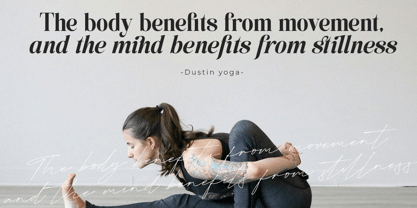 Crown Clusion Serif Font Poster 10