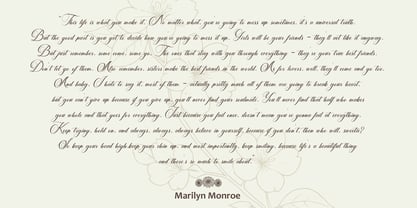 Goldaria Font Poster 2