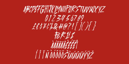 MC Lipoli Policer Font Poster 2