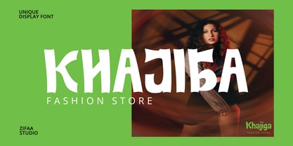 Kentaz Display Font Poster 6