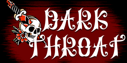 Black Silent Font Poster 3