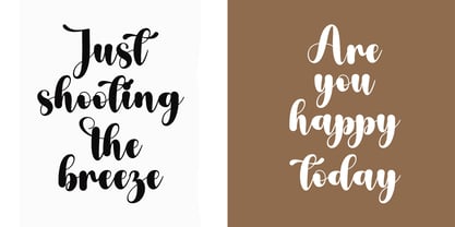 Daylight Script Font Poster 2