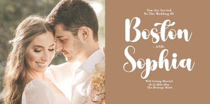 Daylight Script Font Poster 3