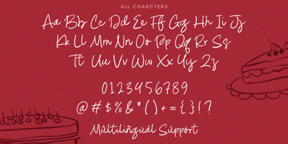 Sweet  Jumpkin Font Poster 6