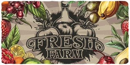 Max Fruit Font Poster 5