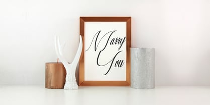 Almarthena Font Poster 2