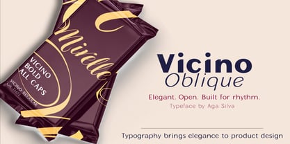 Vicino Font Poster 1