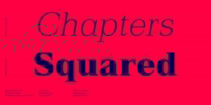 Rules Serif Font Poster 6