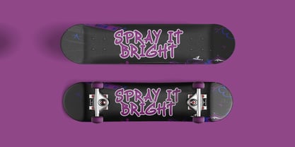 Phantom Graffiti Font Poster 3