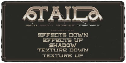 Tailface Font Poster 5
