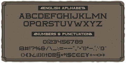 Tailface Font Poster 2
