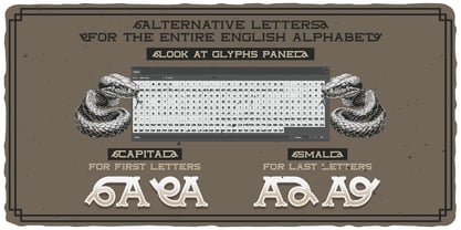 Tailface Font Poster 6