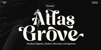 Atlas Grove Font Poster 1