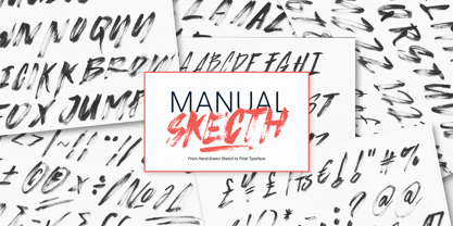 Strike Brush Font Poster 2