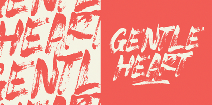 Strike Brush Font Poster 4