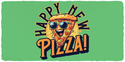 Pizza Gang Font Poster 5