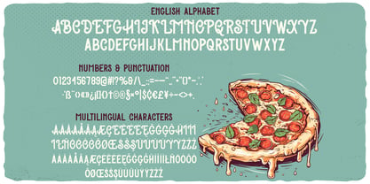 Pizza Gang Font Poster 3