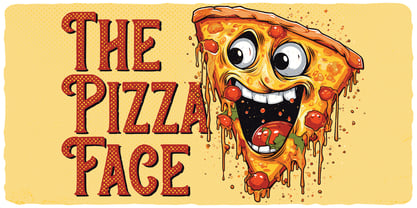 Pizza Gang Font Poster 2