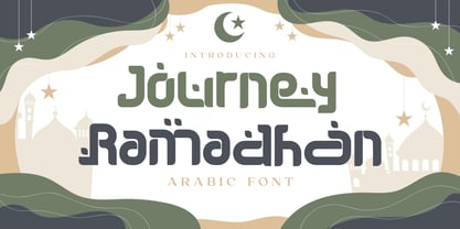 Journey Ramadhan Font Poster 1
