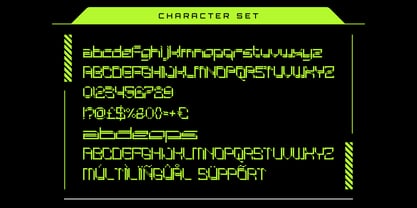 Galactic Module Font Poster 5